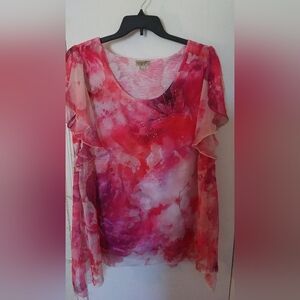 Ladies short sleeve blouse